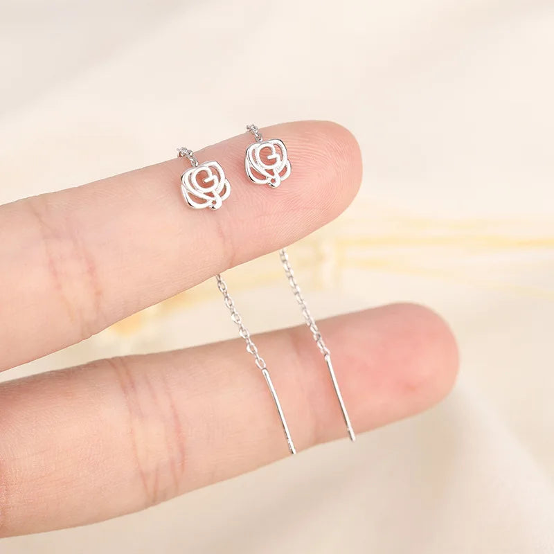 Drop Ear Line Long Hanging Earring