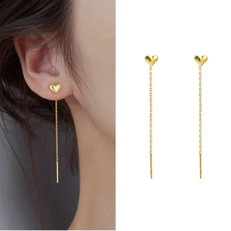 Drop Ear Line Long Hanging Earring
