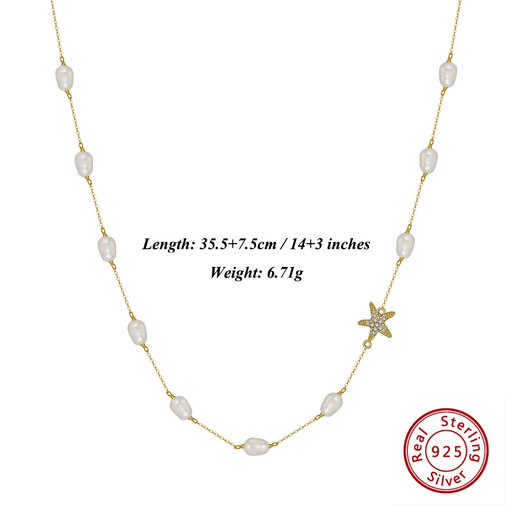 Starfish Choker Necklace