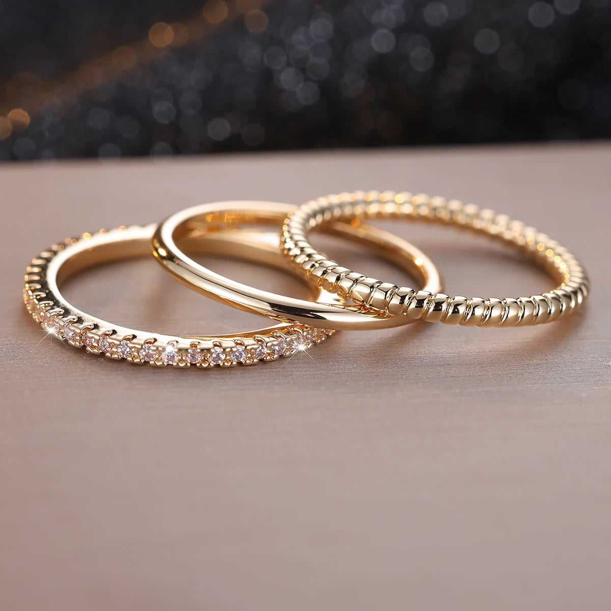 Minimalist Stacking Thin Ring