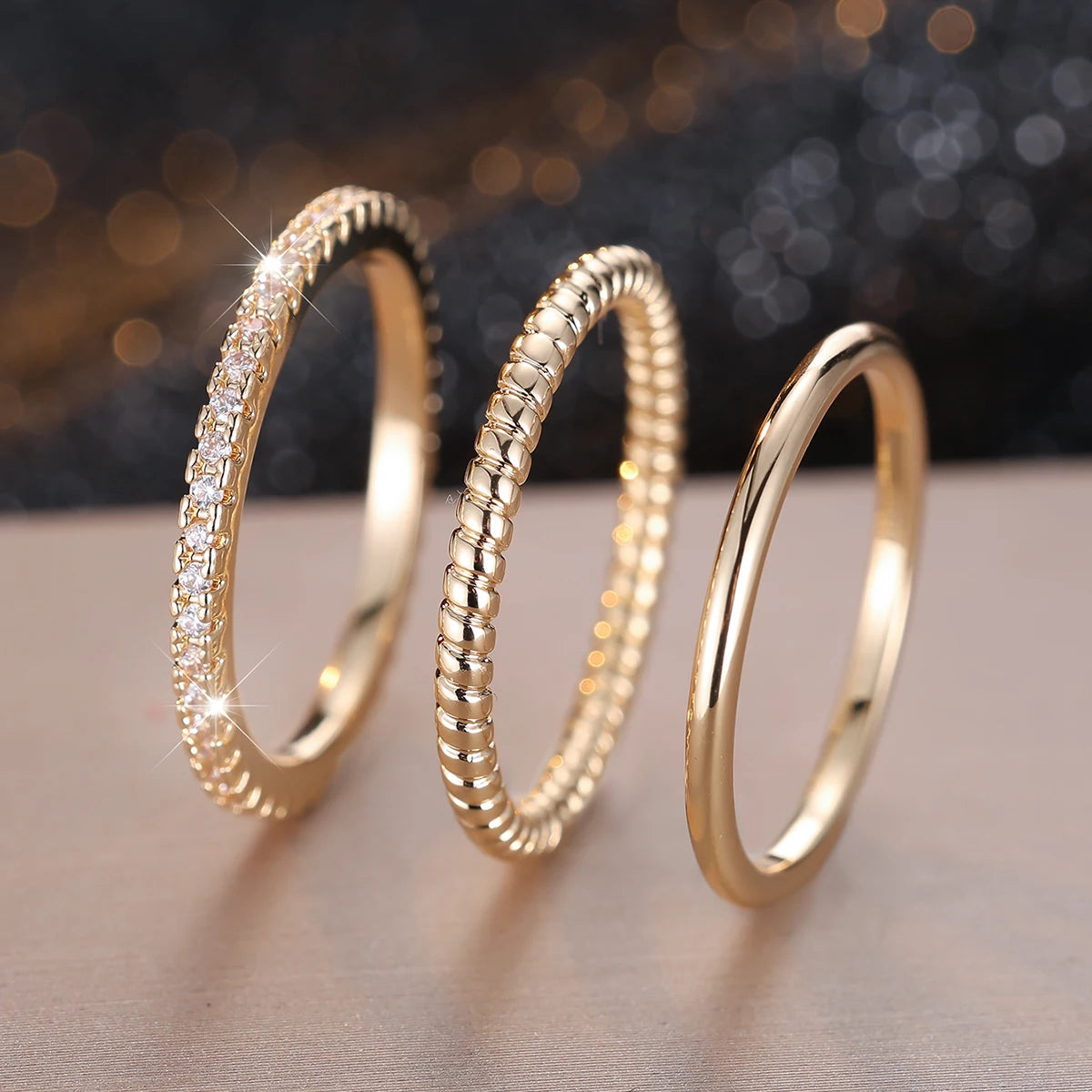 Minimalist Stacking Thin Ring