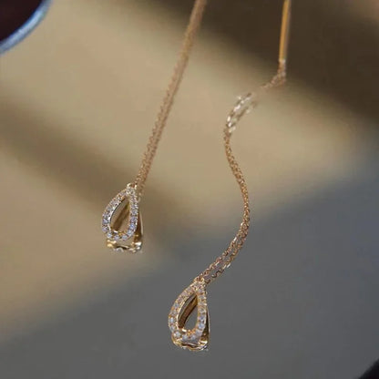 Drop Ear Line Long Hanging Earring