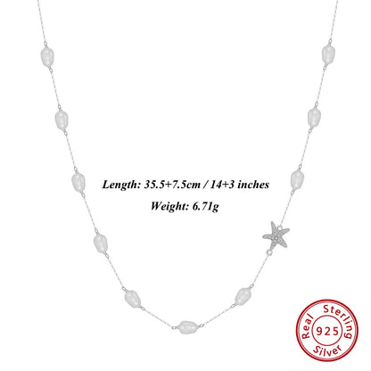 Starfish Choker Necklace
