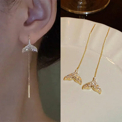 Drop Ear Line Long Hanging Earring