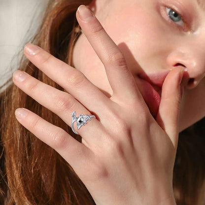Adjustable Cute Koala Animal Ring