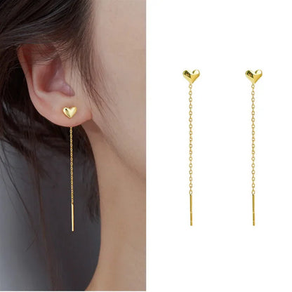Drop Ear Line Long Hanging Earring