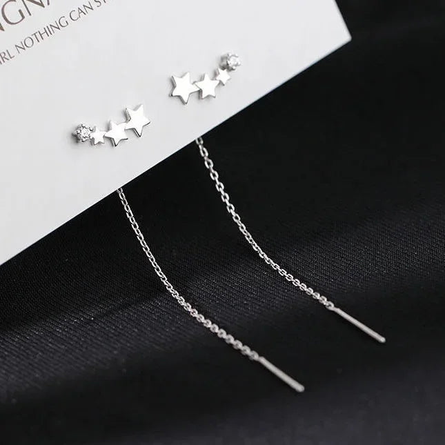 Drop Ear Line Long Hanging Earring