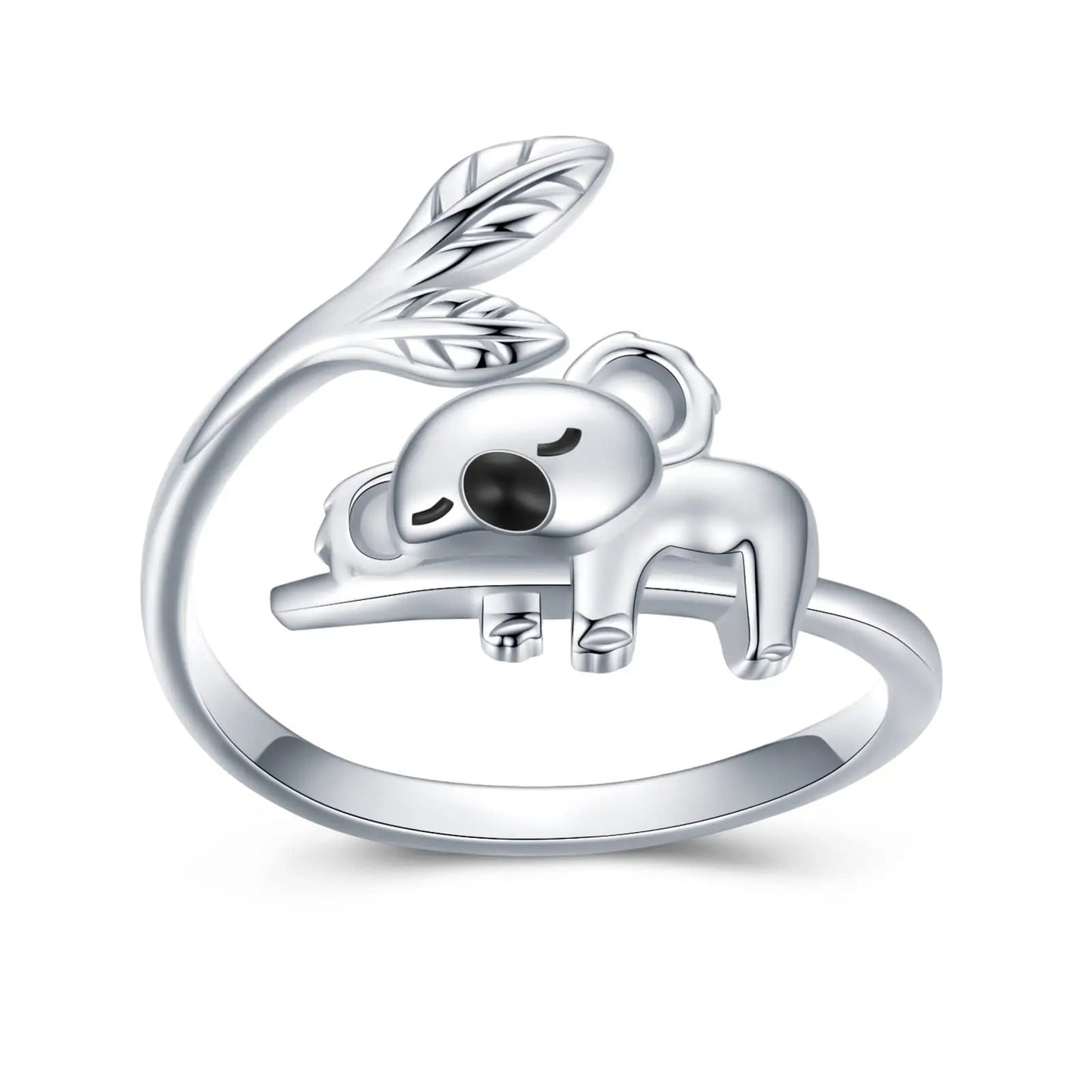 Adjustable Cute Koala Animal Ring