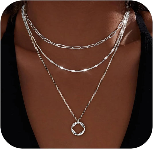 Layered Gold Necklace