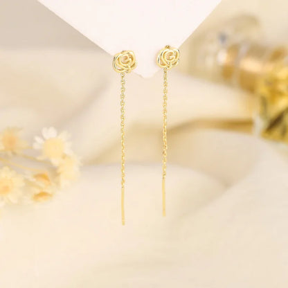 Drop Ear Line Long Hanging Earring