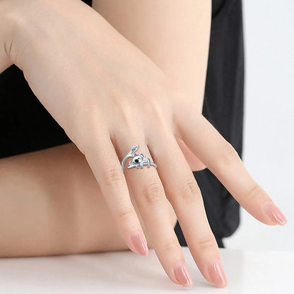 Adjustable Cute Koala Animal Ring