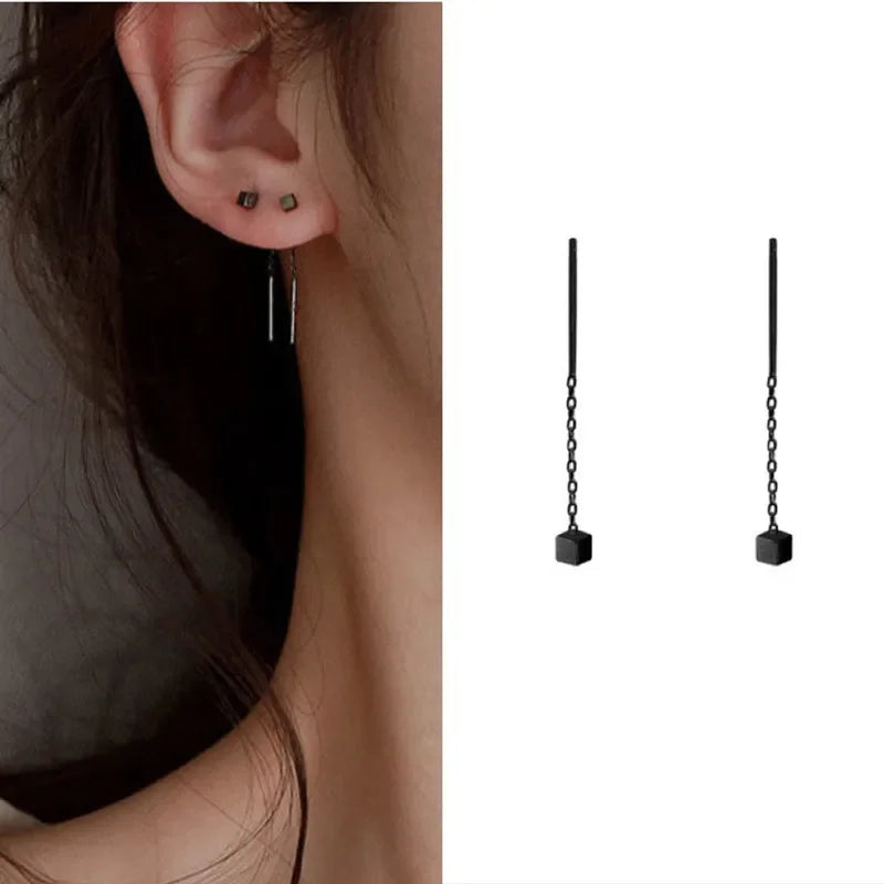 Drop Ear Line Long Hanging Earring