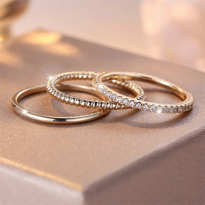 Minimalist Stacking Thin Ring