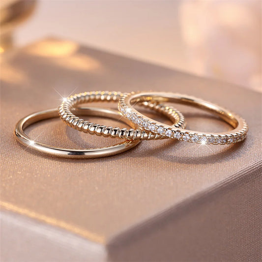 Minimalist Stacking Thin Ring