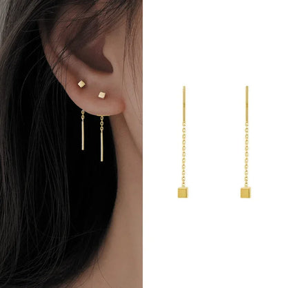 Drop Ear Line Long Hanging Earring