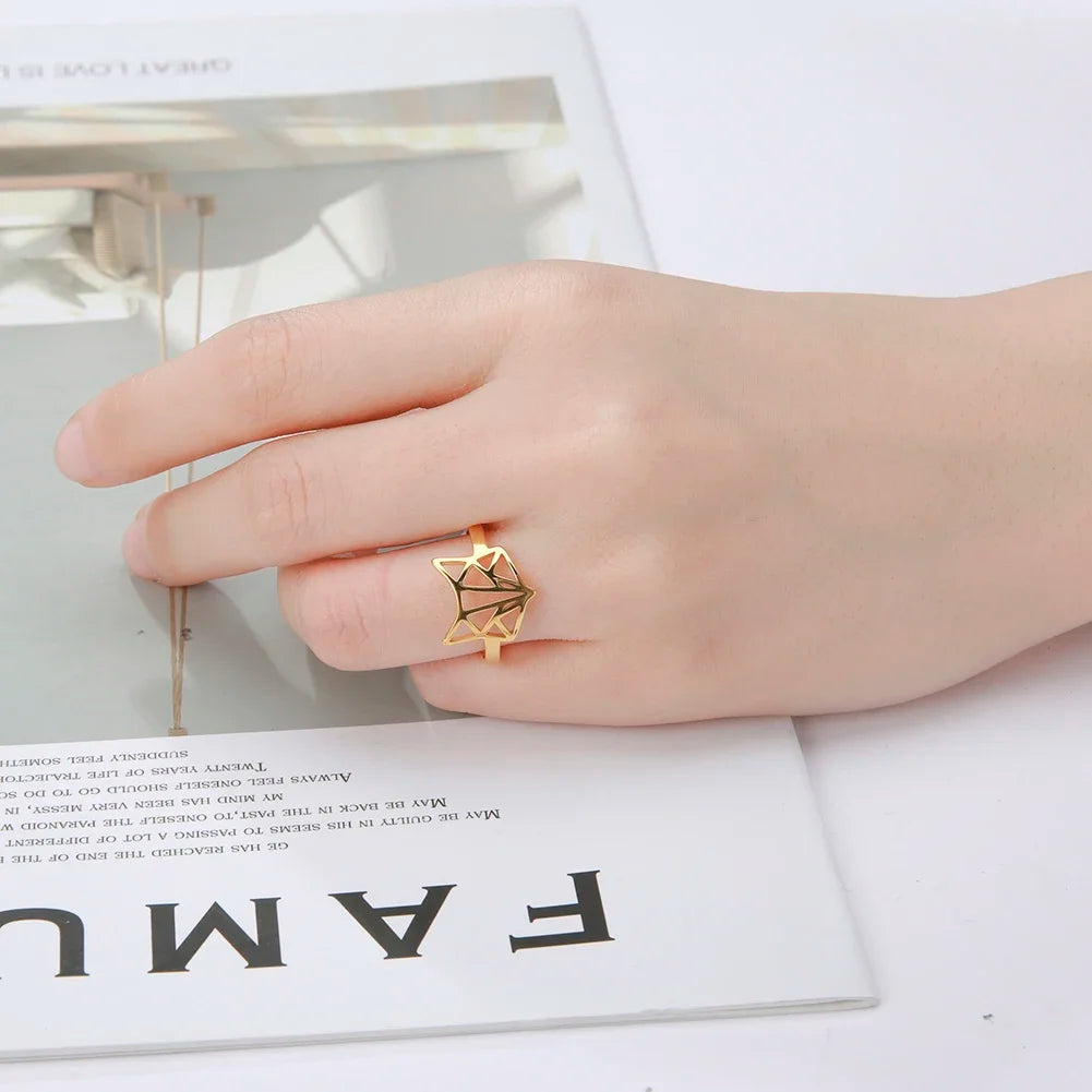 Stainless Steel Adjustable Ring