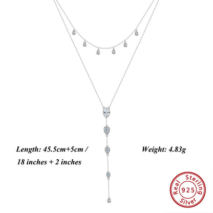 Y-Shaped Choker Necklace