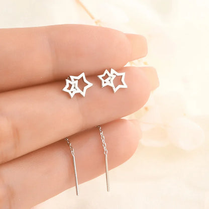 Drop Ear Line Long Hanging Earring